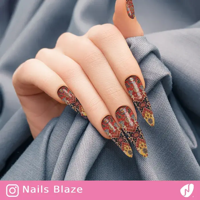 Qashqai Nails | Persian | Tribal - NB218